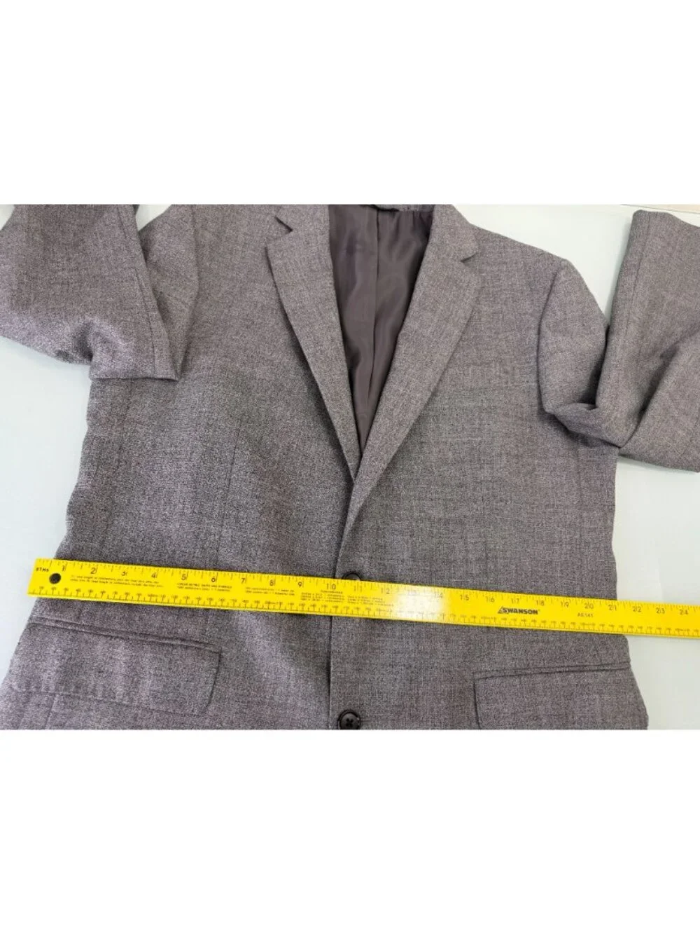 Brooks Brothers Regent Fit Blazer Jacket Men 42R Salt and Pepper Knit Sport Coat